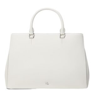 CROSSHATCH LEATHER LARGE HANNA SATCHEL