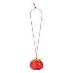 X PAULAS IBIZA LEATHER TOMATO POUCH