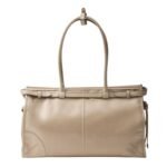 PRADA BONNIE LARGE LEATHER HANDBAG