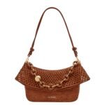 X PAULAS IBIZA MEDIUM RAFFIA OLA SHOULDER BAG