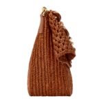 X PAULAS IBIZA MEDIUM RAFFIA OLA SHOULDER BAG