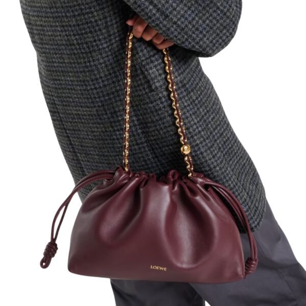 FLAMENCO LEATHER SHOULDER BAG