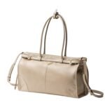 PRADA BONNIE LARGE LEATHER HANDBAG