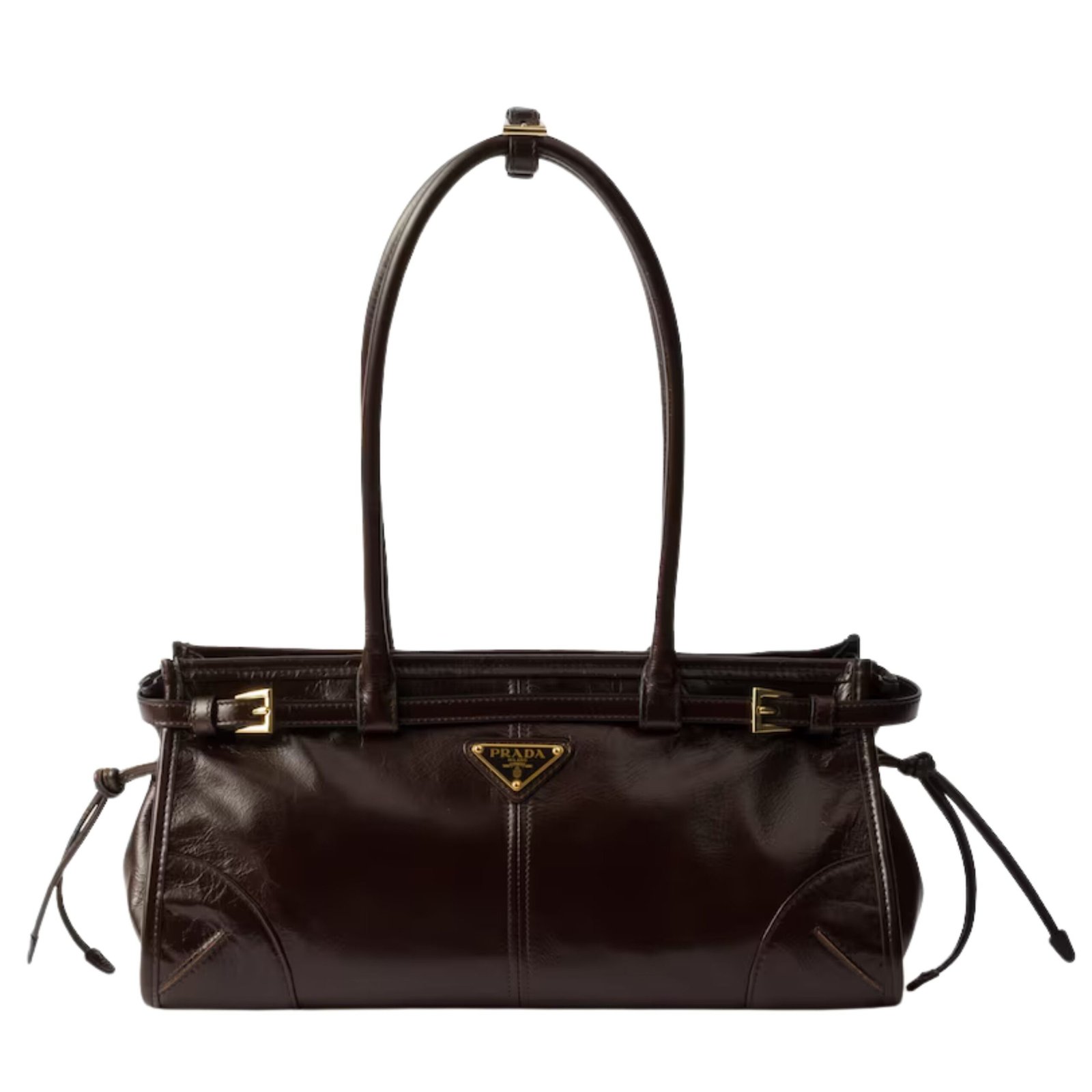 PRADA BONNIE MEDIUM LEATHER HANDBAG