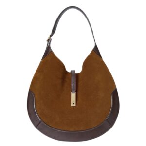 POLO ID SUEDE LARGE SHOULDER BAG