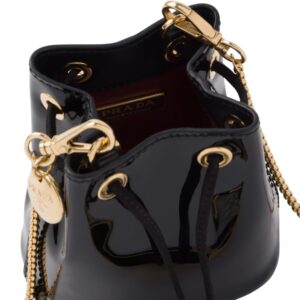 PATENT LEATHER MINI POUCH