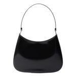 PRADA CLEO BRUSHED LEATHER SHOULDER BAG