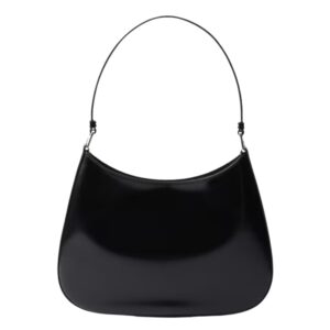 PRADA CLEO BRUSHED LEATHER SHOULDER BAG