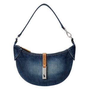 POLO ID DENIM MINI SHOULDER BAG