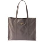 PRADA LARGE LEATHER TOTE BAG