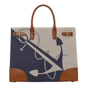 LOGO PRINT CANVAS LARGE DEVYN TOTE BAG