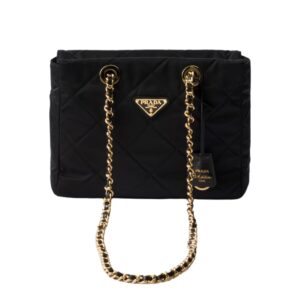 PRADA RE EDITION 1995 CHAINE SMALL RE NYLON TOTE BAG