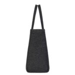 MEDIUM G TOTE BAG IN RAFFIA