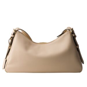 PRADA AIMEE LARGE LEATHER SHOULDER BAG