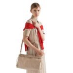 PRADA BONNIE LARGE LEATHER HANDBAG