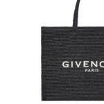 MEDIUM G TOTE BAG IN RAFFIA