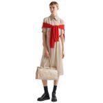 PRADA BONNIE LARGE LEATHER HANDBAG