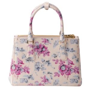 GALLERIA PRINTED SAFFIANO LEATHER BAG