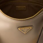 PRADA AIMEE LARGE LEATHER SHOULDER BAG