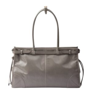 PRADA BONNIE LARGE LEATHER HANDBAG