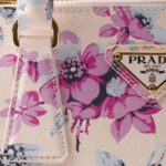GALLERIA PRINTED SAFFIANO LEATHER BAG