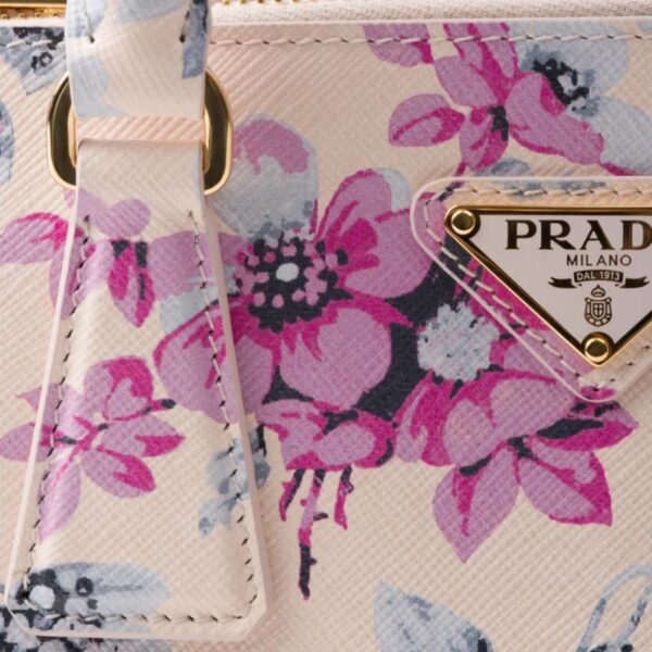 GALLERIA PRINTED SAFFIANO LEATHER BAG