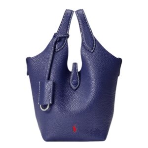POLO PLAY LEATHER SMALL TOTE AND CROSSBODY
