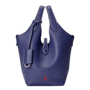 POLO PLAY LEATHER SMALL TOTE AND CROSSBODY