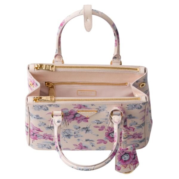 GALLERIA PRINTED SAFFIANO LEATHER BAG