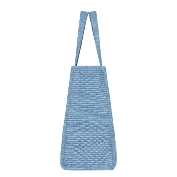 MEDIUM G TOTE BAG IN RAFFIA