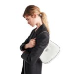 PRADA CLEO BRUSHED LEATHER SHOULDER BAG