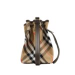 CHECK DRAWSTRING POUCH