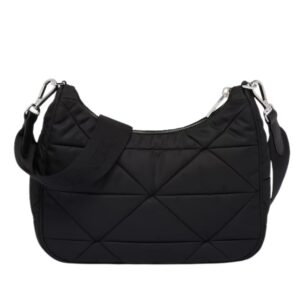 PADDED RE NYLON SHOULDER BAG