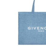 MEDIUM G TOTE BAG IN RAFFIA