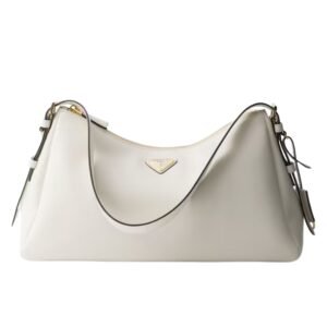 PRADA AIMEE LARGE LEATHER SHOULDER BAG