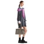 PRADA BONNIE LARGE LEATHER HANDBAG