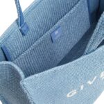 MEDIUM G TOTE BAG IN RAFFIA