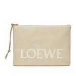 JACQUARD LOGO OBLONG POUCH