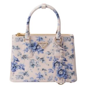 GALLERIA PRINTED SAFFIANO LEATHER BAG