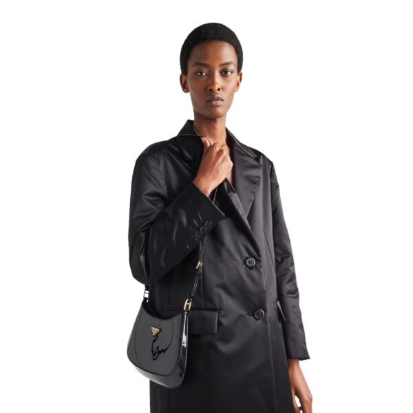 PRADA CLEO PATENT LEATHER BAG