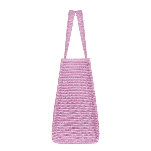 MEDIUM G TOTE BAG IN RAFFIA