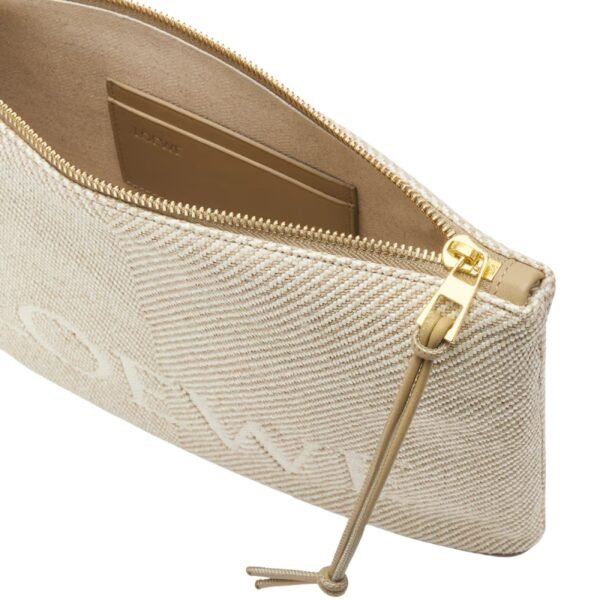 JACQUARD LOGO OBLONG POUCH