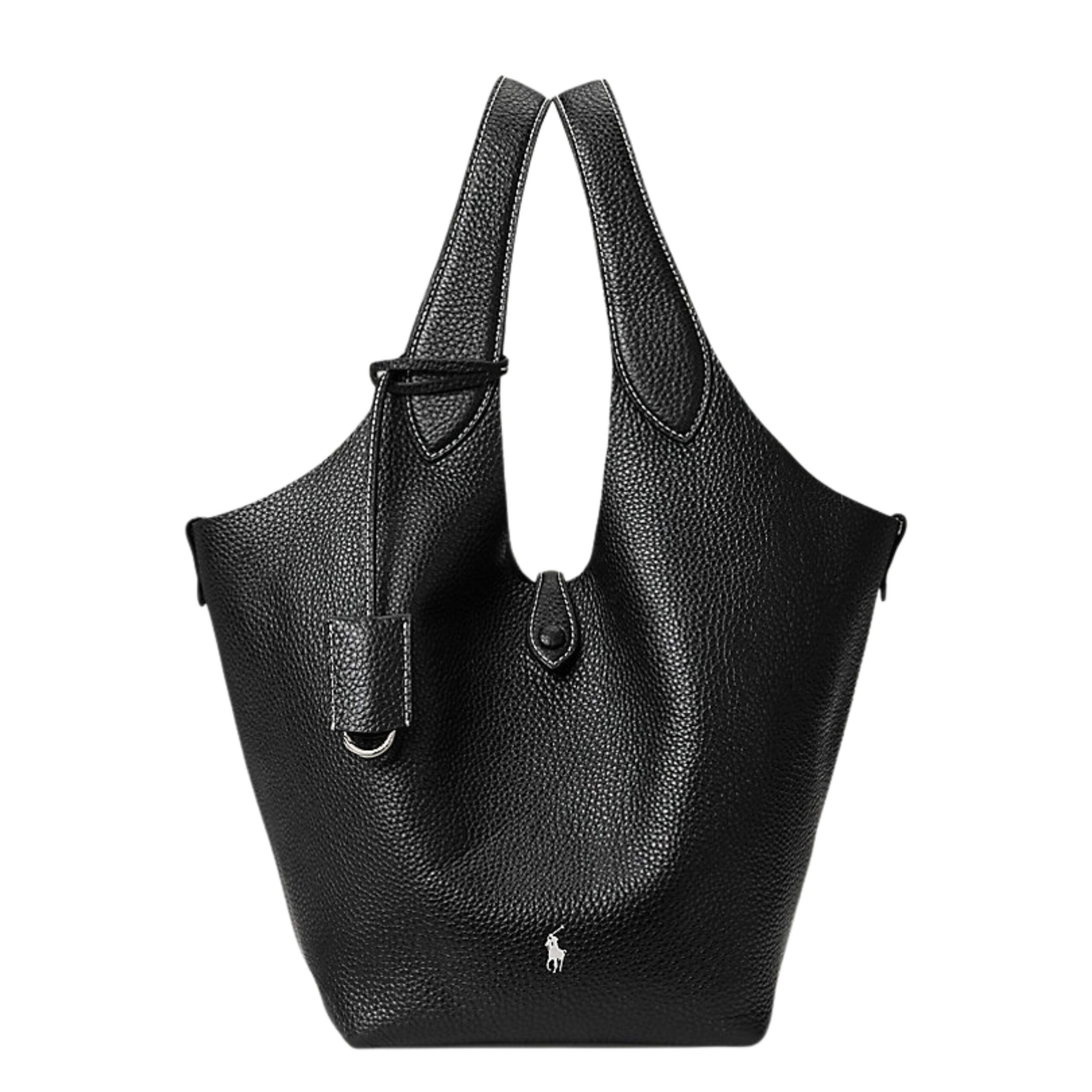 POLO PLAY LEATHER TOTE