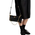 PRADA RE EDITION 2002 MEDIUM LEATHER SHOULDER BAG