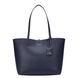 FAUX LEATHER LARGE REVERSIBLE TOTE BAG