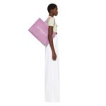 MEDIUM G TOTE BAG IN RAFFIA