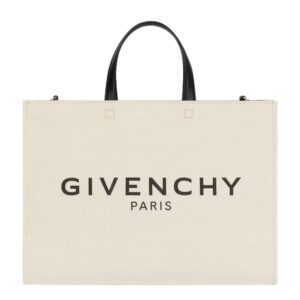 MEDIUM G TOTE SHOPPING BAG IN CANVAS