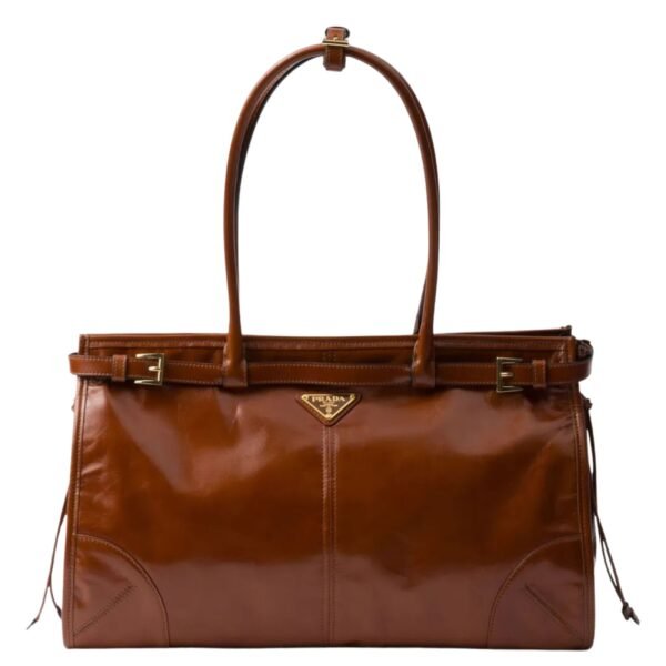 LARGE BONNIE LEATHER TOTE BAG