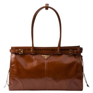 LARGE BONNIE LEATHER TOTE BAG