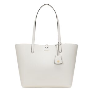 FAUX LEATHER LARGE REVERSIBLE TOTE BAG